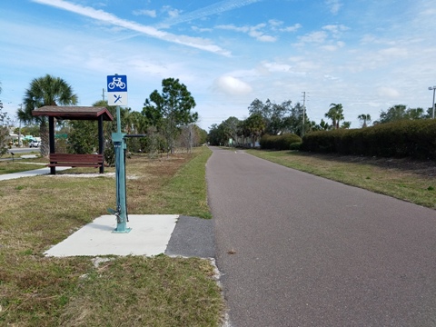 Florida Bike Trails, Pinellas Trail, Palm Harbor