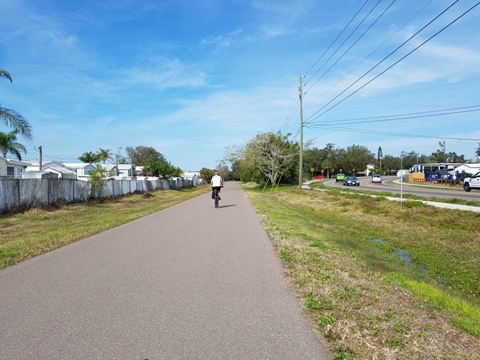 Florida Bike Trails, Pinellas Trail, Palm Harbor