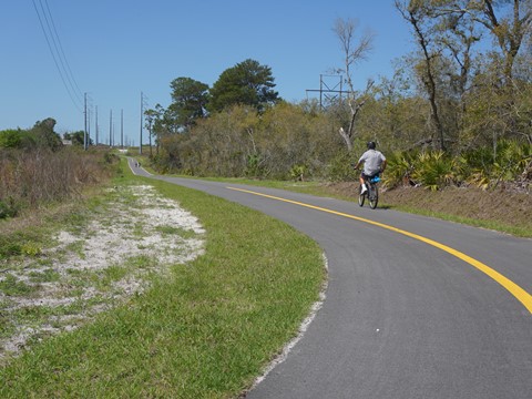 Spring-to-Spring Trail, Volusia County, Dirksen to Donald Smith, bike Central Florida