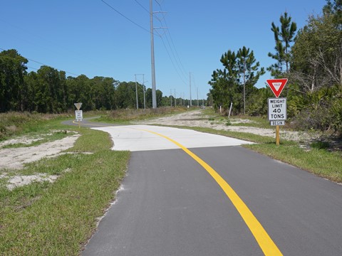 Spring-to-Spring Trail, Volusia County, Dirksen to Donald Smith, bike Central Florida