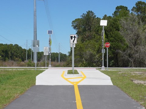 Spring-to-Spring Trail, Volusia County, Dirksen to Donald Smith, bike Central Florida