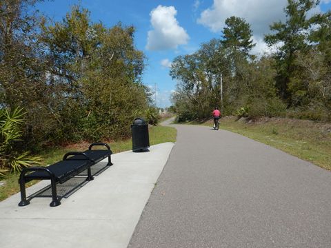 Spring-to-Spring Trail, Volusia County, DeBary Plantation to Blue Spring State Park, bike Central Florida