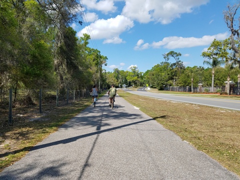 Spring-to-Spring Trail, bike Volusia County, Glenwood to DeLeon Springs