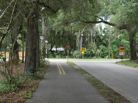 Spring-to-Spring Trail, bike Volusia County, Glenwood to DeLeon Springs