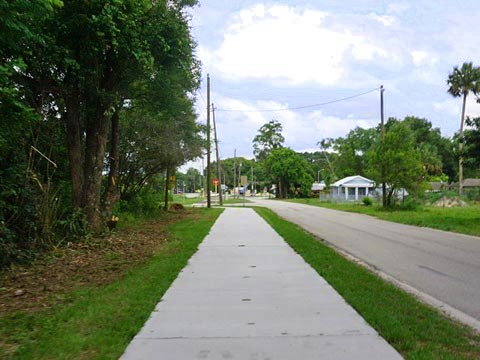 Spring-to-Spring Trail, bike Volusia County, Glenwood to DeLeon Springs