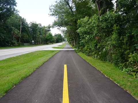 Spring-to-Spring Trail, bike Volusia County, Glenwood to DeLeon Springs