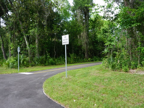 Spring-to-Spring Trail, bike Volusia County, Glenwood to DeLeon Springs