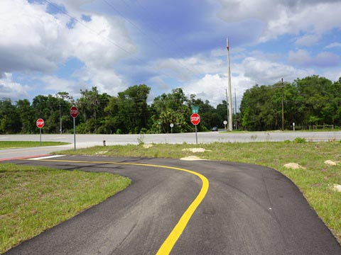 Spring-to-Spring Trail, bike Volusia County, Glenwood to DeLeon Springs