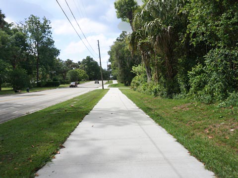 Spring-to-Spring Trail, bike Volusia County, Glenwood to DeLeon Springs