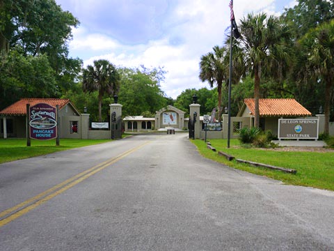 Spring-to-Spring Trail, bike Volusia County, Glenwood to DeLeon Springs