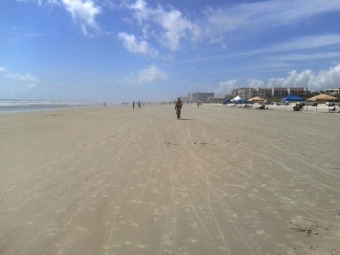 New Smyrna Beach, Florida Beach Biking