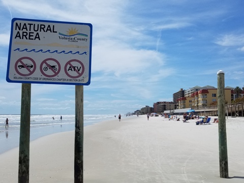 New Smyrna Beach, Florida Beach Biking