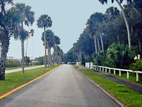 New Smyrna Beach, Florida Beach Biking