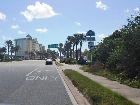 Ormond Scenic Loop, A1A biking