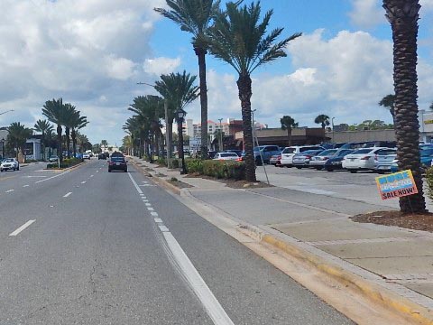 Ormond Scenic Loop, A1A biking