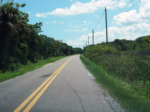 Ormond Scenic Loop, A1A biking