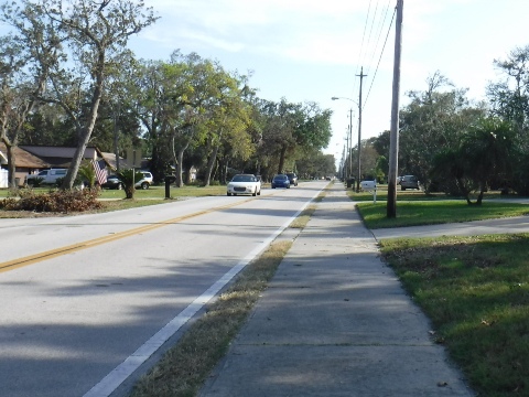 Ormond Scenic Loop, A1A biking