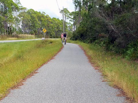 Florida Bike Trails, Keaton Beach Path