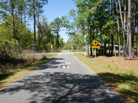 Florida Bike Trails, Palatka-Lake Butler State Trail