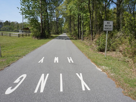 Florida Bike Trails, Palatka-Lake Butler State Trail