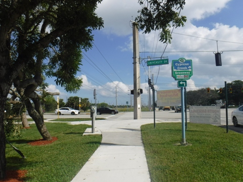 Cypress Creek Greenway, Tamarac, Pompano