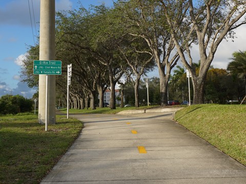 El Rio Trail, Boca Raton biking