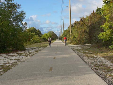 El Rio Trail, Boca Raton biking