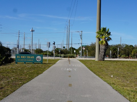 El Rio Trail, Boca Raton biking