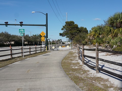 El Rio Trail, Boca Raton biking