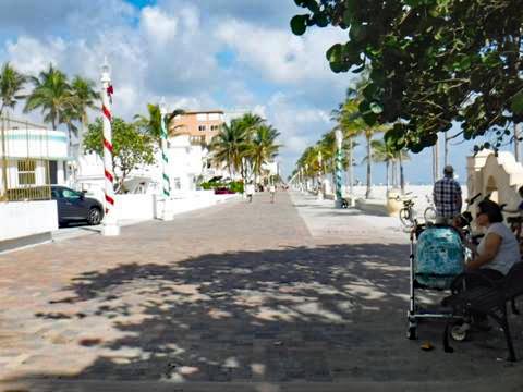 Hollywood Beach Broadwalk, Dania Beach