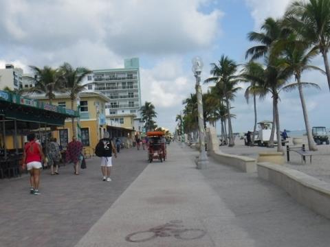 Hollywood Beach Broadwalk, Dania Beach