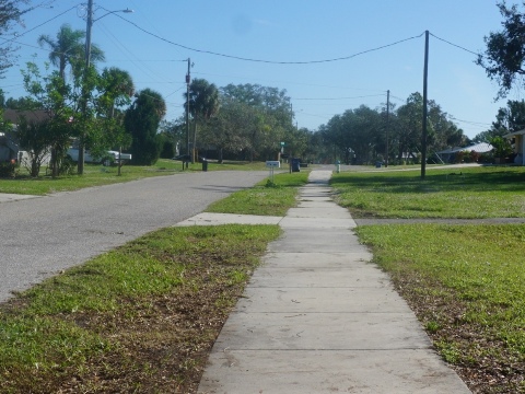 North Port Connector, Venice Legacy Trail to North Port FL biking