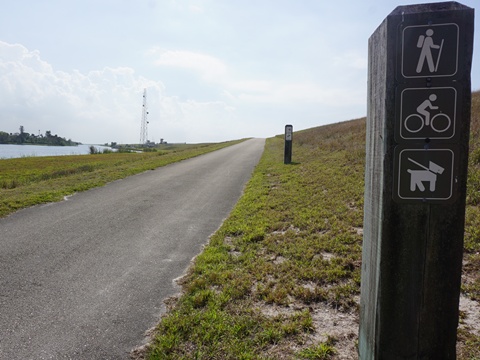 Lake Okeechobee Scenic Trail, Northeast section
