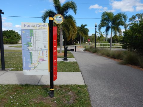 Punta Gorda Bike Trails, Pathways