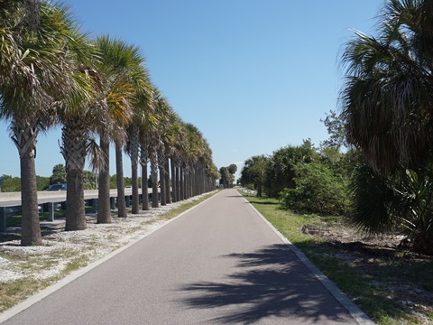 Florida Bike Trails, Courtney Campbell Causeway Trail