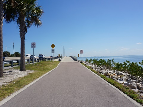 Florida Bike Trails, Courtney Campbell Causeway Trail