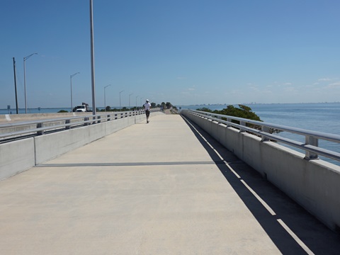 Florida Bike Trails, Courtney Campbell Causeway Trail