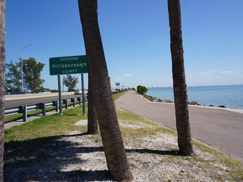 Florida Bike Trails, Courtney Campbell Causeway Trail