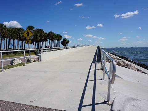 Florida Bike Trails, Courtney Campbell Causeway Trail