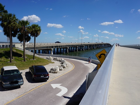 Florida Bike Trails, Courtney Campbell Causeway Trail