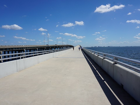 Florida Bike Trails, Courtney Campbell Causeway Trail