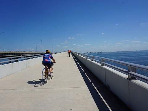 Florida Bike Trails, Courtney Campbell Causeway Trail