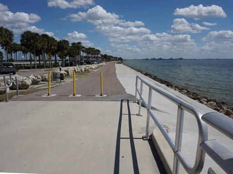 Florida Bike Trails, Courtney Campbell Causeway Trail