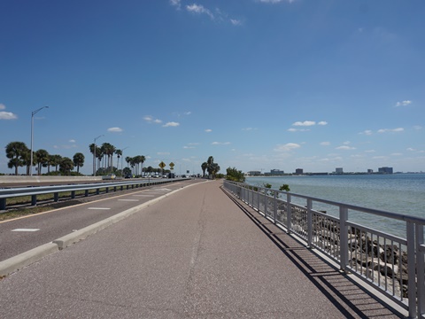 Florida Bike Trails, Courtney Campbell Causeway Trail