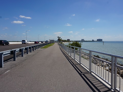 Florida Bike Trails, Courtney Campbell Causeway Trail