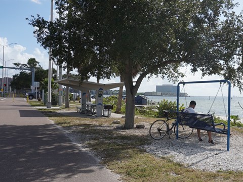 Florida Bike Trails, Courtney Campbell Causeway Trail