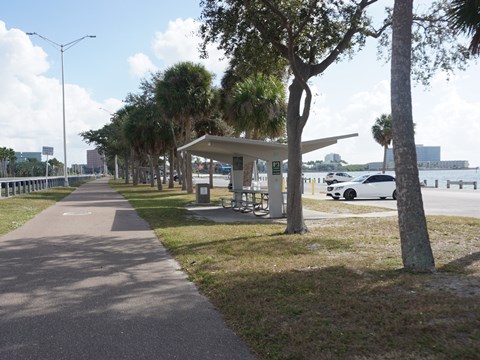 Florida Bike Trails, Courtney Campbell Causeway Trail