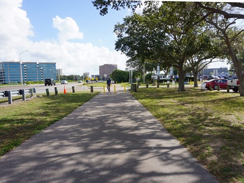 Florida Bike Trails, Courtney Campbell Causeway Trail