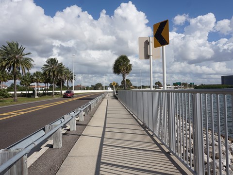 Florida Bike Trails, Courtney Campbell Causeway Trail