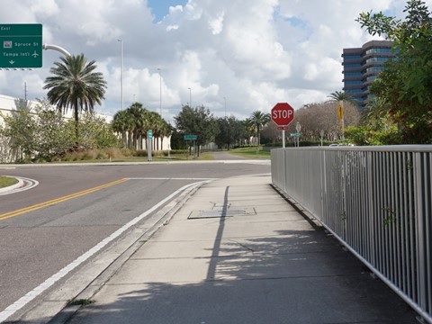 Florida Bike Trails, Courtney Campbell Causeway Trail